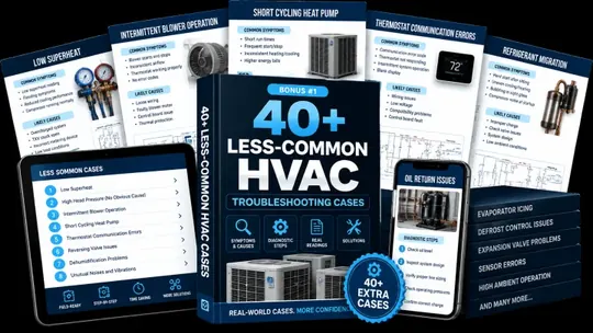 40+ Less-Common HVAC Troubleshooting Cases