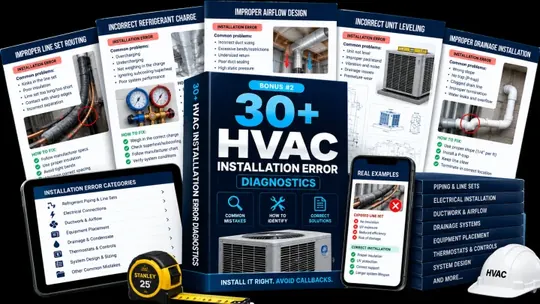 30+ HVAC Installation Error Cases