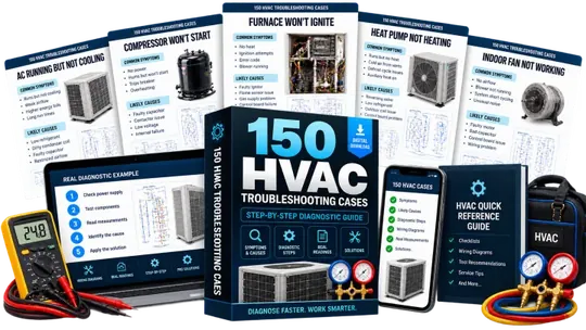 150 HVAC Troubleshooting Cases premium package